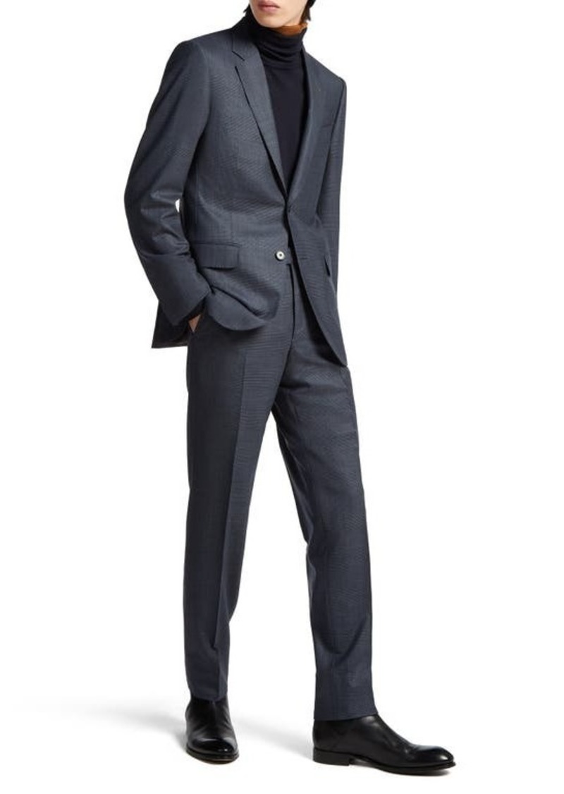 ZEGNA Prince of Wales Centoventimila Wool Suit