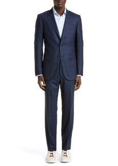 ZEGNA Prince of Wales Plaid Centoventimila Wool Suit