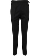 ZEGNA PURE WOOL TROUSERS CLOTHING