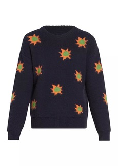 ZEGNA x The Elder Statesman Wool & Cashmere Intarsia Sweater