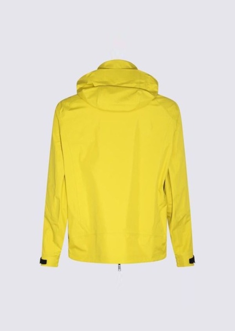 ZEGNA YELLOW COTTON CASUAL JACKET