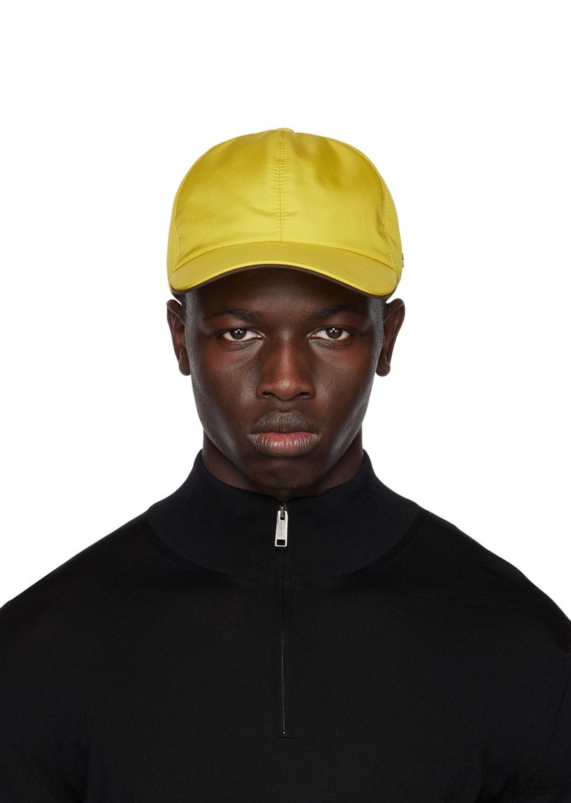 ZEGNA Yellow Zephyr Cap