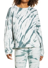 Women's Zella Coastal Tie Dye Crewneck Sweatshirt