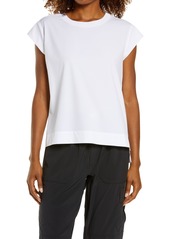 Zella Women's Pursuit Cap Sleeve T-Shirt in White at Nordstrom
