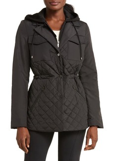 zella Active Quilted Hooded Jacket