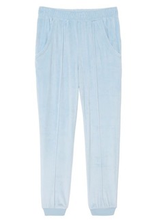 Zella Kids' Velour Cozy Joggers in Blue Cashmere at Nordstrom