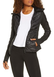 zella farrah hooded fleece jacket