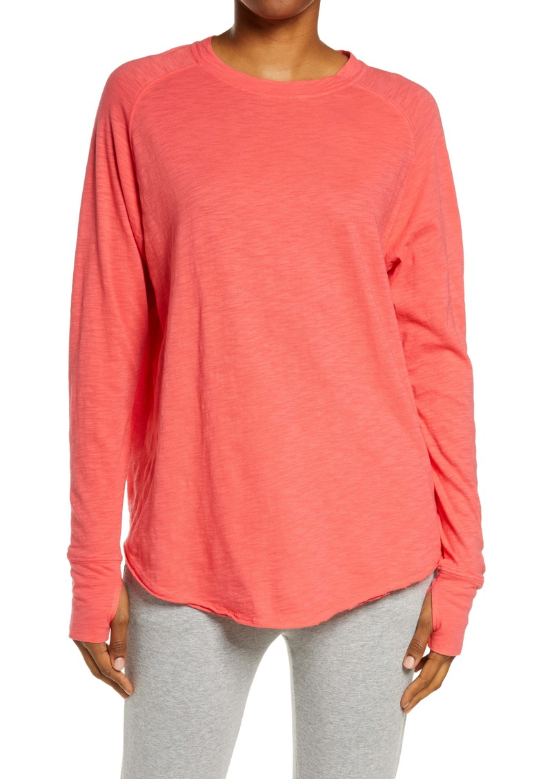 relaxed long sleeve shirt