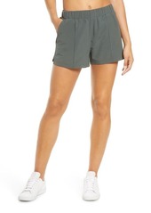 zella Taylor Getaway High Waist Stretch Recycled Polyester Shorts