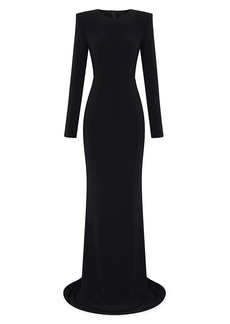 Zhivago Forte Floor-Length Jersey Gown