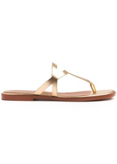 Zimmermann 10mm Bay Leather Thong Sandals