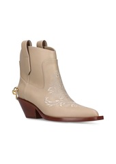Zimmermann 45mm Duncan Leather Ankle Boots