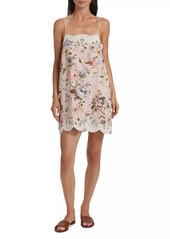 Zimmermann Acacia Scallop Minidress