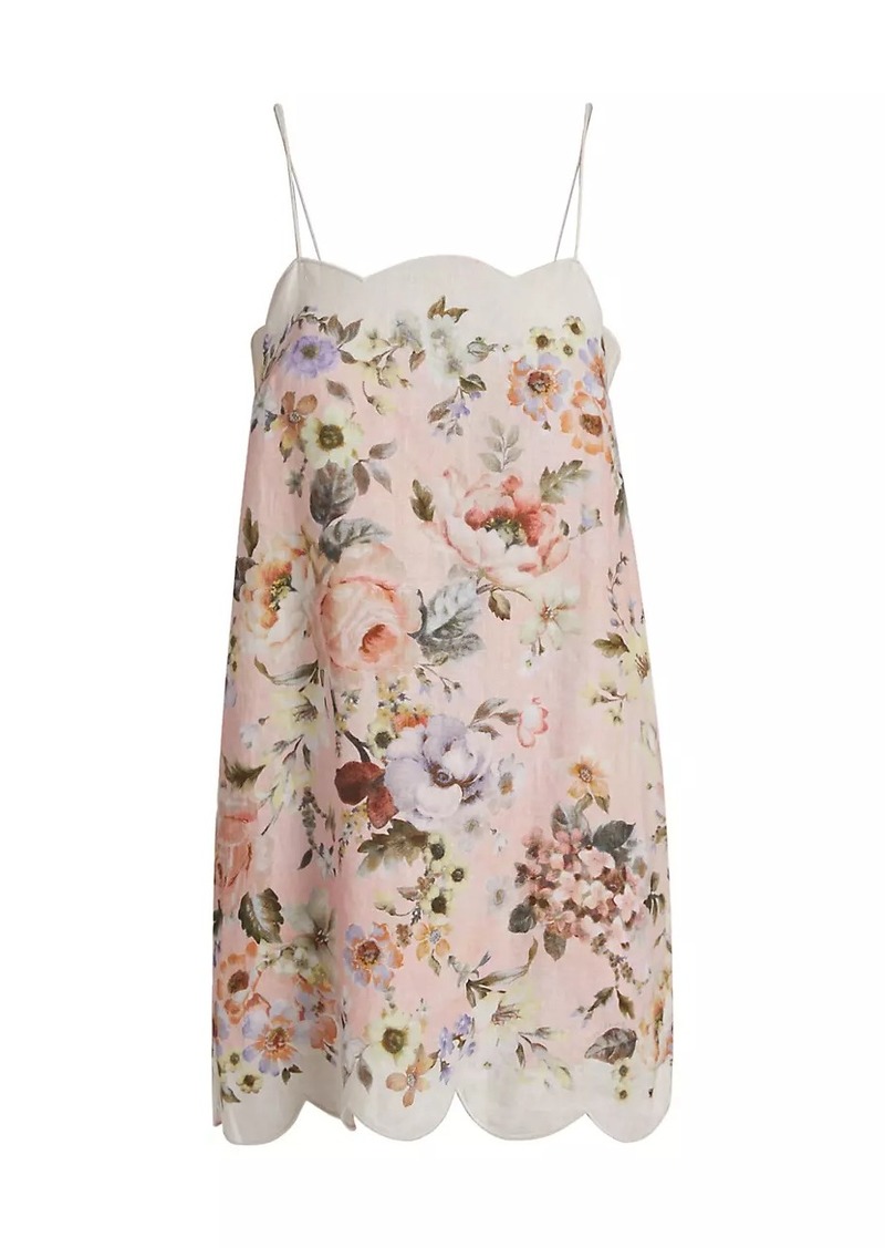 Zimmermann Acacia Scallop Minidress