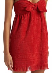 Zimmermann Alight Jacquard Terry Minidress