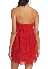 Zimmermann Alight Jacquard Terry Minidress