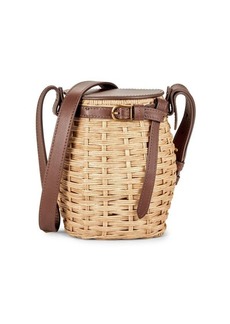 Zimmermann Basketweave Bucket Crossbody Bag