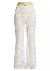 Zimmermann Chintz Doily Lace Pants