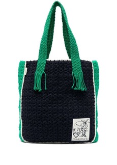 Zimmermann crochet-knit shopper tote bag