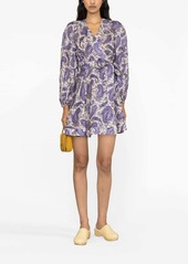 Zimmermann Devi paisley-print wrap dress