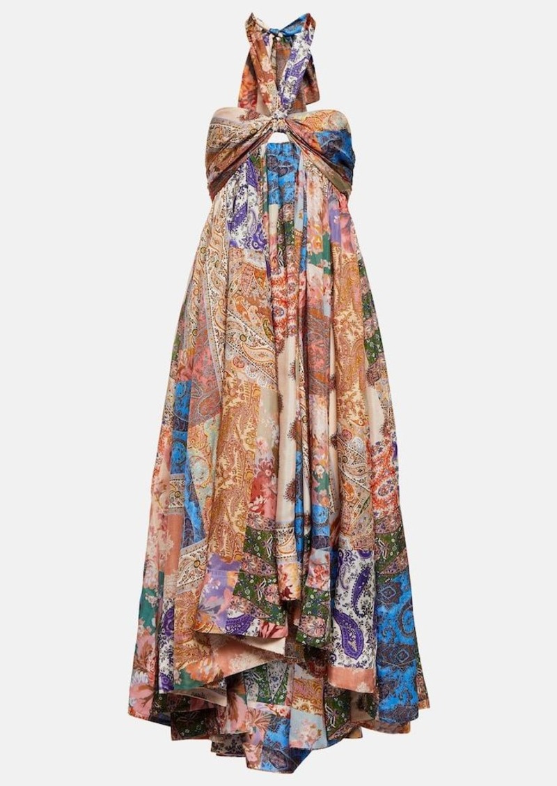 Zimmermann Devi printed silk maxi dress