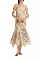 Zimmermann Eden Spliced Slip Dress