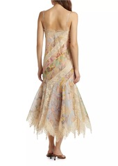 Zimmermann Eden Spliced Slip Dress