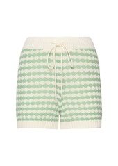 Zimmermann Everley Cotton Blend Knit Shorts