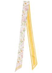 Zimmermann Floral silk scarf