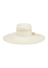 Zimmermann Frayed raffia sun hat