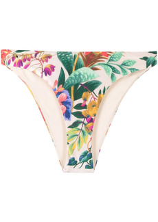 Zimmermann floral-print bikini bottoms