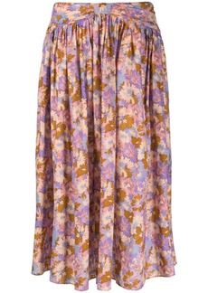 Zimmermann floral-print midi skirt