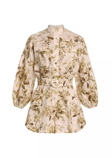 Zimmermann Golden Cuffed Romper