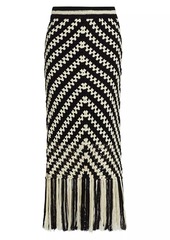 Zimmermann Halliday Crochet Tassel Maxi Skirt