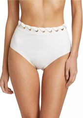 Zimmermann Halliday Woven Bikini Bottom