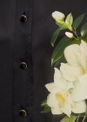 Zimmermann Harmony Flower Buttoned Silk Shirt