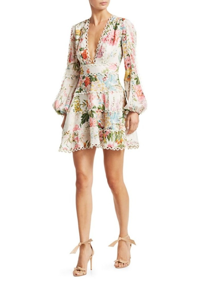 zimmerman white floral dress