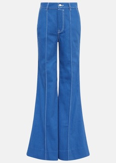 Zimmermann High Tide high-rise flared jeans