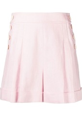 Zimmermann high-waisted linen shorts