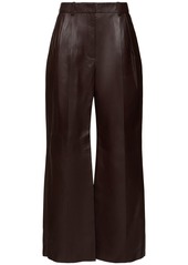 Zimmermann Illustration Leather Wide Pants