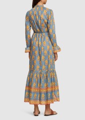 Zimmermann Junie Ruffled Cotton Midi Dress