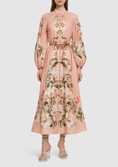 Zimmermann Lexi Billow Linen Long Dress