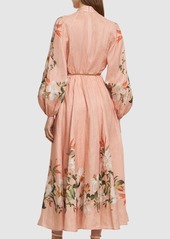 Zimmermann Lexi Billow Linen Long Dress