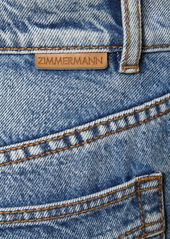 Zimmermann Luminosity Wide Straight Denim Jeans