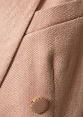 Zimmermann Lvr Exclusive Textured Linen Blazer