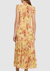 Zimmermann Matchmaker Flutter Viscose Midi Dress