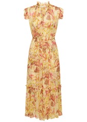 Zimmermann Matchmaker Flutter Viscose Midi Dress