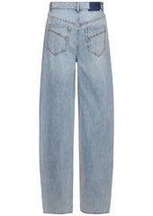 Zimmermann Natura Oversize Cotton Barrel Jeans