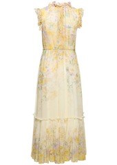 Zimmermann Natura Ruffled Viscose Maxi Dress