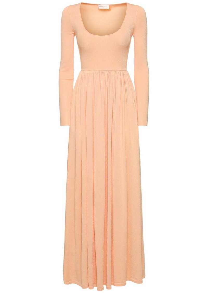 Zimmermann Natura Scoop Neck Maxi Dress